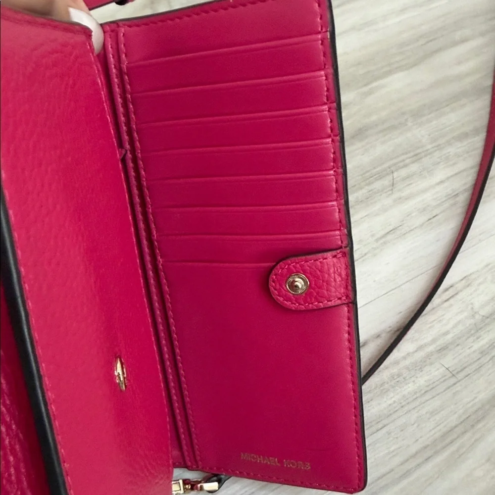 Michael Kors Fuchsia Crossbody Bag one size